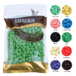 Hard wax beans in bag