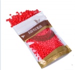 Hard wax beans in bag